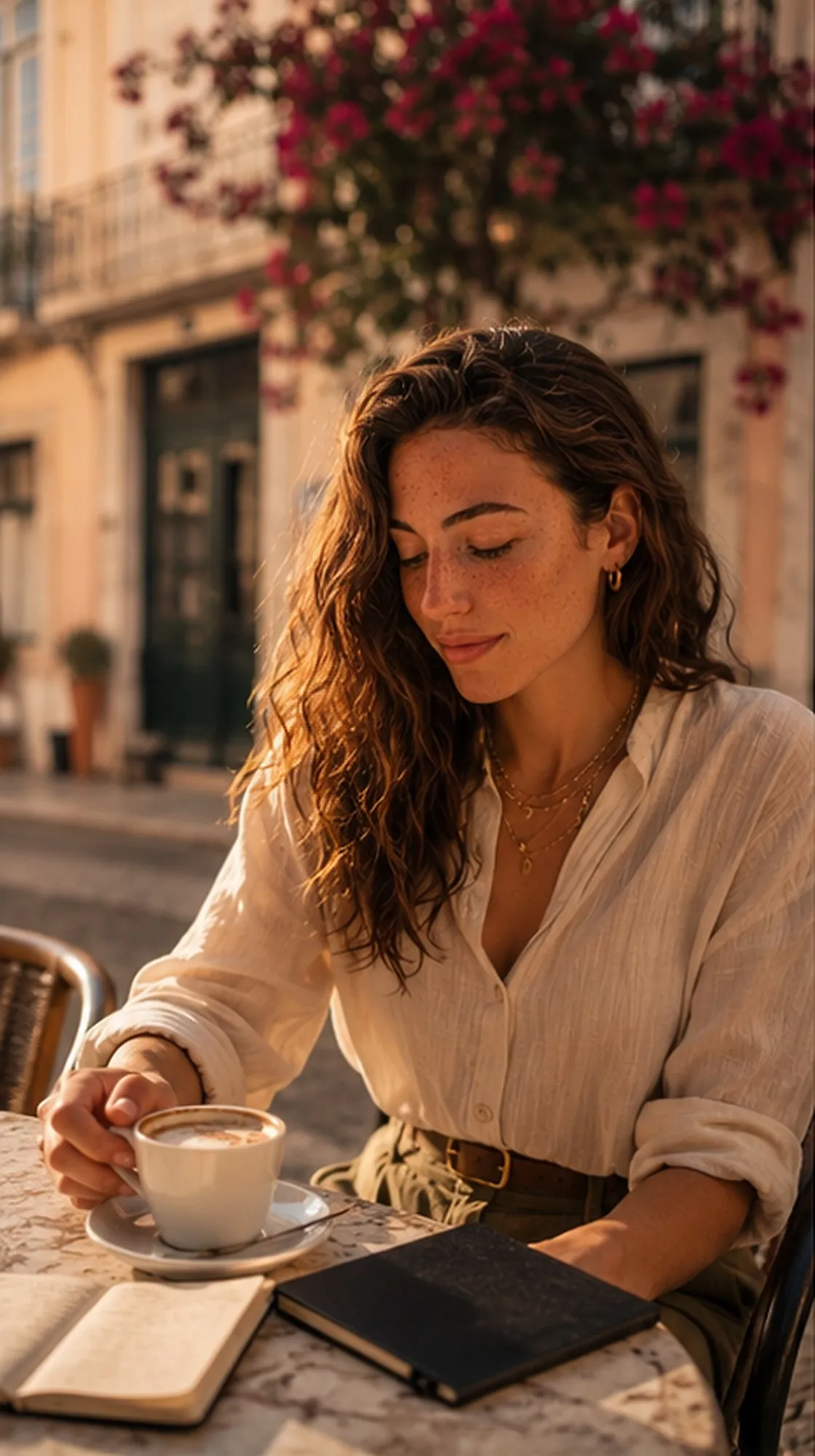 Mila Sol, Lisbon — Cappuccino, Príncipe Real.